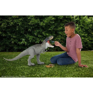 Jurassic World Rebirth Super Colossal Tyrannosaurus Rex Action Figure | Massive T-Rex Dinosaur Toy