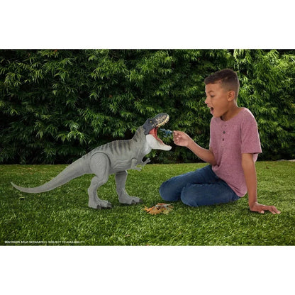 Jurassic World Rebirth Super Colossal Tyrannosaurus Rex Action Figure | Massive T-Rex Dinosaur Toy