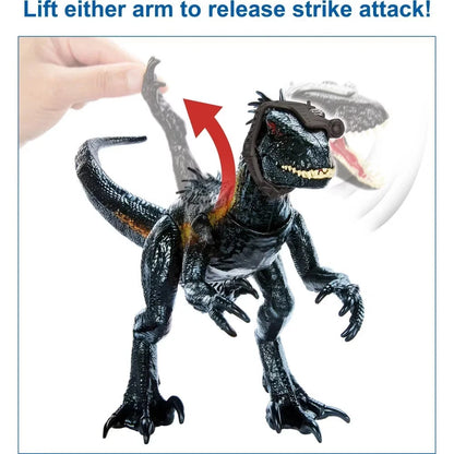 Jurassic World Track 'n Attack Indoraptor Action Figure, Dinosaur Toy