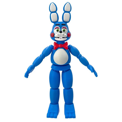 FNAF 4-Pack Collectible Figures by Jazwares – Toy Freddy, Toy Bonnie, Toy Chica & Mangle | Official Five Nights at Freddy's Action Figures