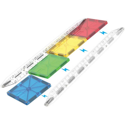 Rail Racers 110-Piece Magnetic Building Set