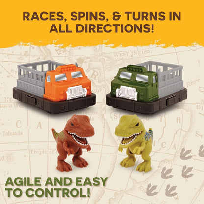 TERRA by Battat RC Bumper Dino Car