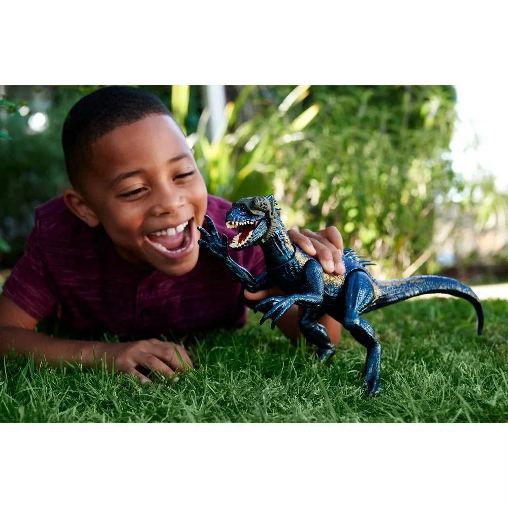 Jurassic World Track 'n Attack Indoraptor Action Figure, Dinosaur Toy
