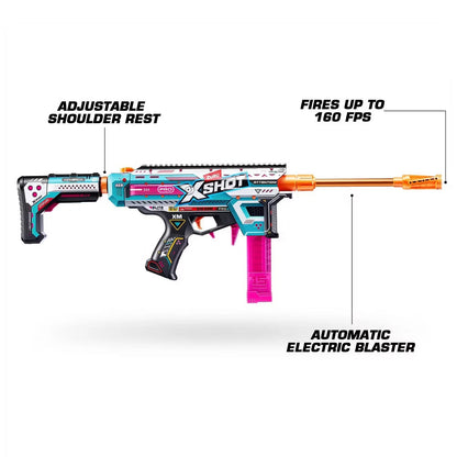 XSHOT Pro Motorized Piston Pump Toy Dart Blaster by ZURU