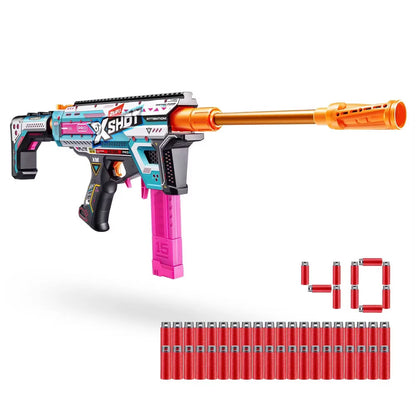 XSHOT Pro automatic electric dart blaster with adjustable shoulder rest
