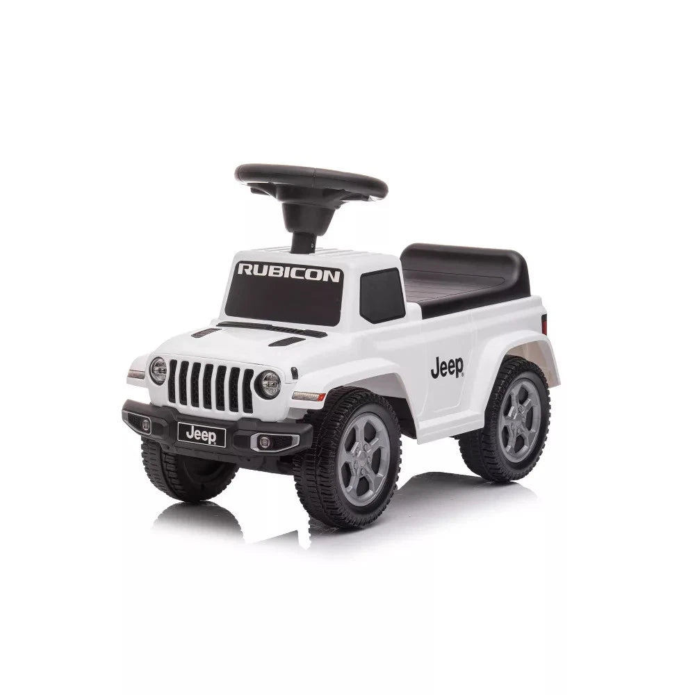 Best Ride On Cars Jeep Rubicon Push Car for Toddlers – Foot-to-Floor Riding Toy with Steering Wheel & Storage