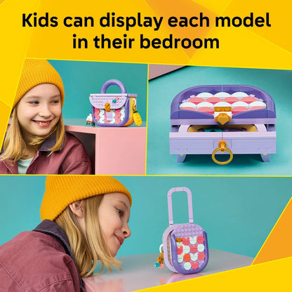 3 in 1 Art Fashion Bag 272-Piece Building Toy