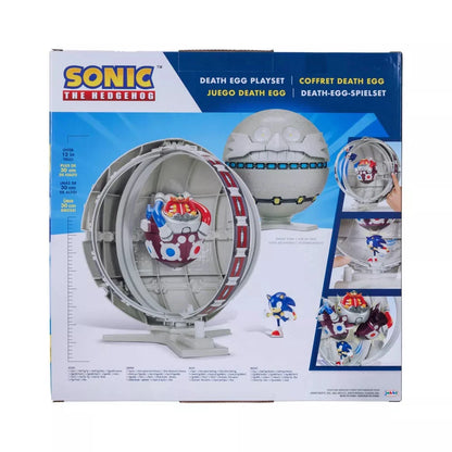 Sonic the Hedgehog Death Egg Playset – 13-Piece Track Set with Dr. Eggman & Sonic Action