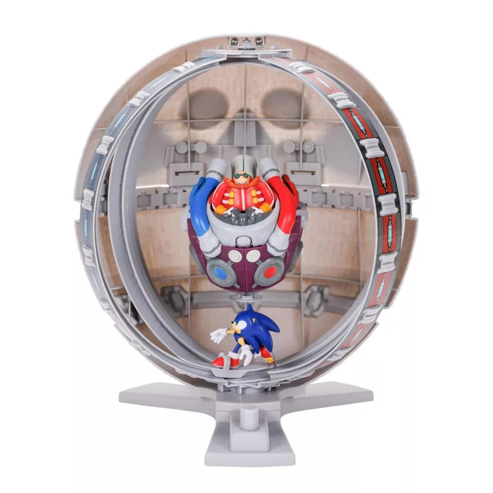 Sonic the Hedgehog Death Egg Playset – 13-Piece Track Set with Dr. Eggman & Sonic Action