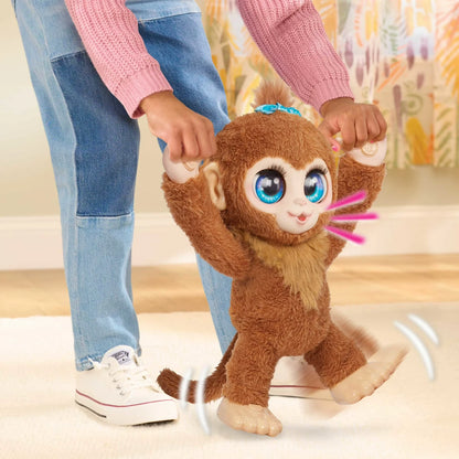 furReal Peanut the Playful Monkey Interactive Plush Toy for Kids