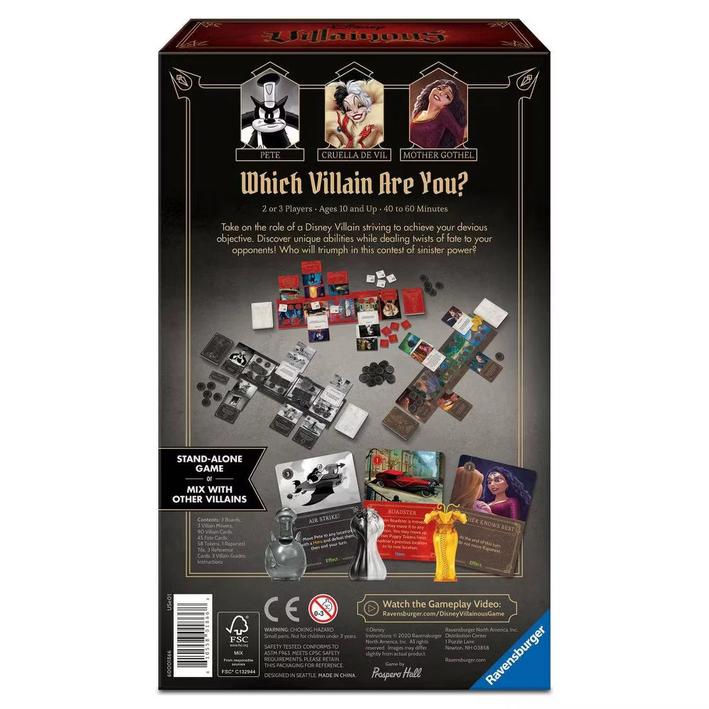Ravensburger Disney Villainous: Perfectly Wretched Strategy Board Game for Ages 10 & Up - Stand-Alone & Expansion