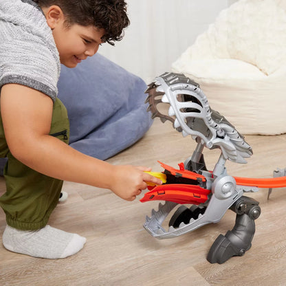 Monster Jam ThunderRoarus Playset with 1:64 Scale Truck