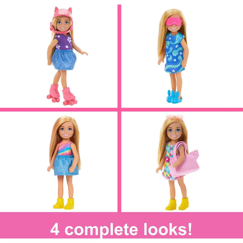 Barbie Chelsea Doll & Closet Playset – Clothes & Accessories Included
