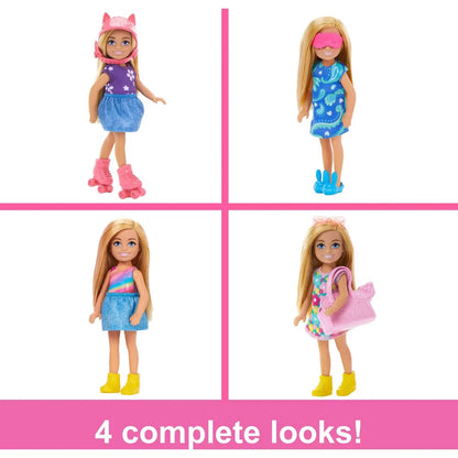 Barbie Chelsea Doll & Closet Playset – Clothes & Accessories Included