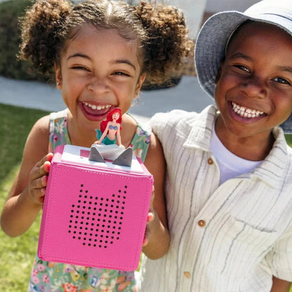Tonies Disney The Little Mermaid Toniebox Starter Set – Pink Screen-Free Audio Player for Kids