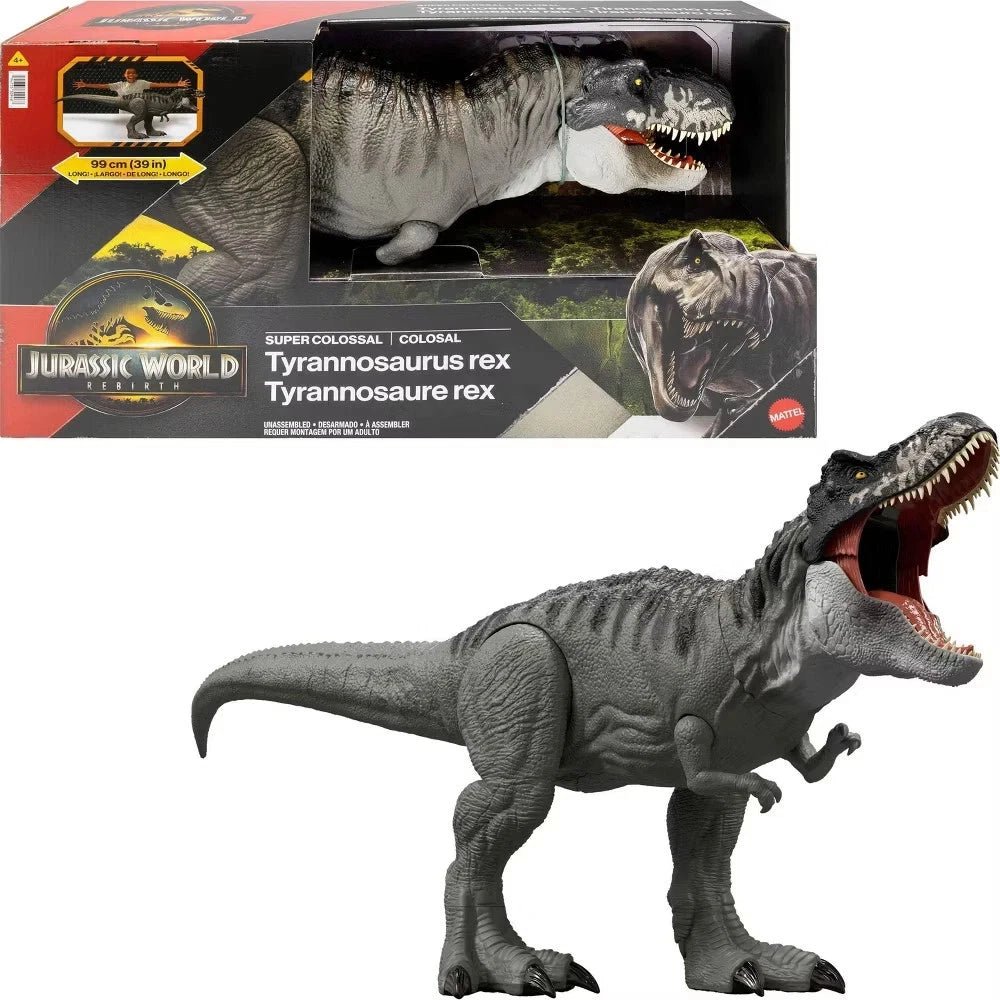 Jurassic World Rebirth Super Colossal T-Rex Action Figure