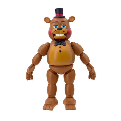 FNAF 4-Pack Collectible Figures by Jazwares – Toy Freddy, Toy Bonnie, Toy Chica & Mangle | Official Five Nights at Freddy's Action Figures