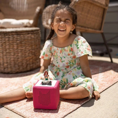 Tonies Disney The Little Mermaid Toniebox Starter Set – Pink Screen-Free Audio Player for Kids