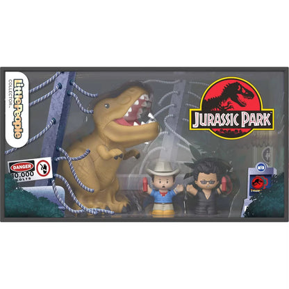 Little People Collector Jurassic Park Special Edition Set with Dinosaur