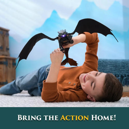 How to Train Your Dragon Plasma Blast Nightfury Figure Toy