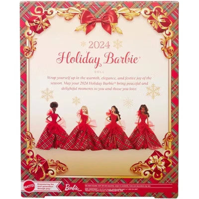 2024 Holiday Barbie Doll – Seasonal Collector Gift, Barbie Signature