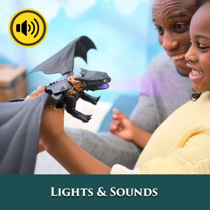 How to Train Your Dragon Plasma Blast Nightfury Figure Toy